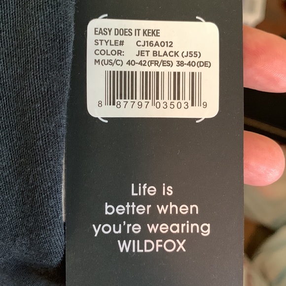 NWT WildFox Keke Easy Does It jet black graphic retro heart tee - Picture 5 of 5